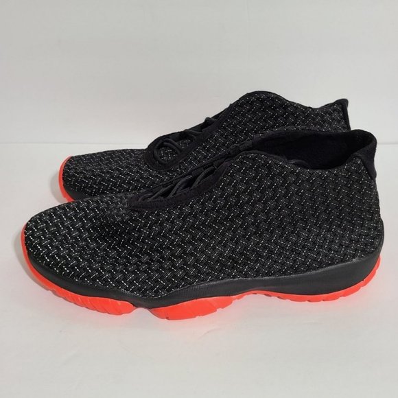 NEW Nike Air Jordan Future Premium Shoes 652141-023 Size 10.5 Black Infrared